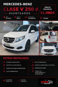 Mercedes Clase V V 250 BlueTEC Avantgarde Largo